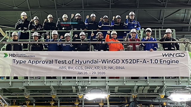 WinGD Achieves First Type Approval and Factory Acceptance Testing for Ammonia-Fuelled Two-Stroke Engine